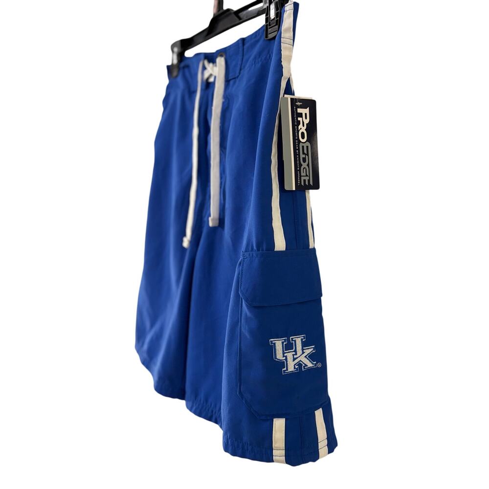 NWT Kentucky Wildcats Swim Trunks Mens Small Blue ProEdge Knights Apparel Cargo